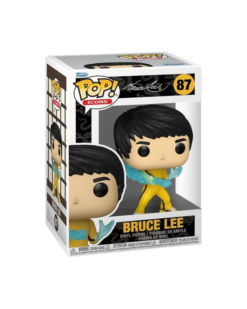 Bobble Figure Icons POP! - Bruce Lee 