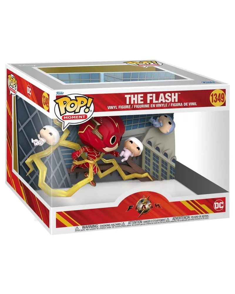 Bobble Figure Moment - The Flash POP! - The Flash 