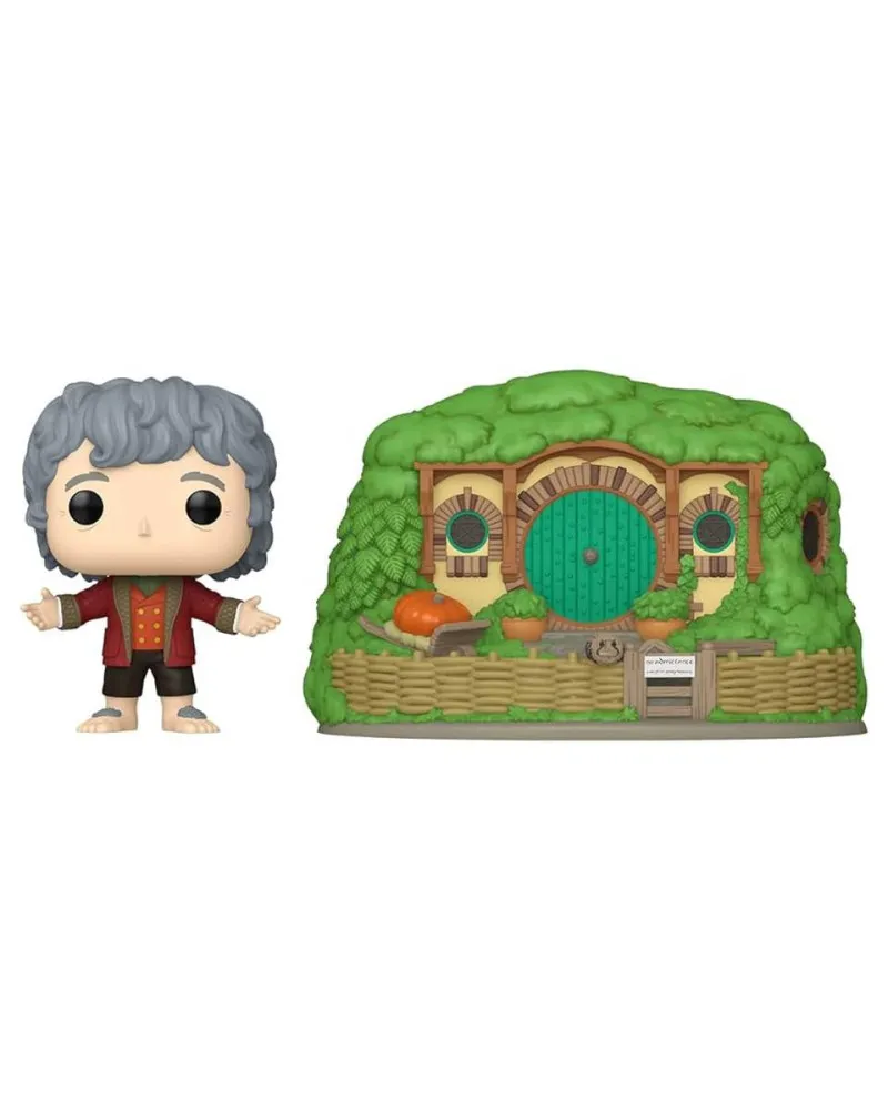 Bobble Figure Movies - The Lord of the Rings POP! - Bilbo & Bag End 