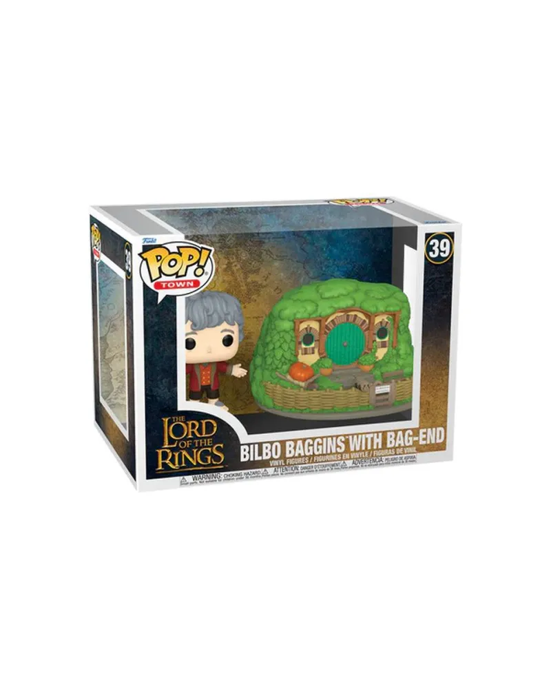 Bobble Figure Movies - The Lord of the Rings POP! - Bilbo & Bag End 