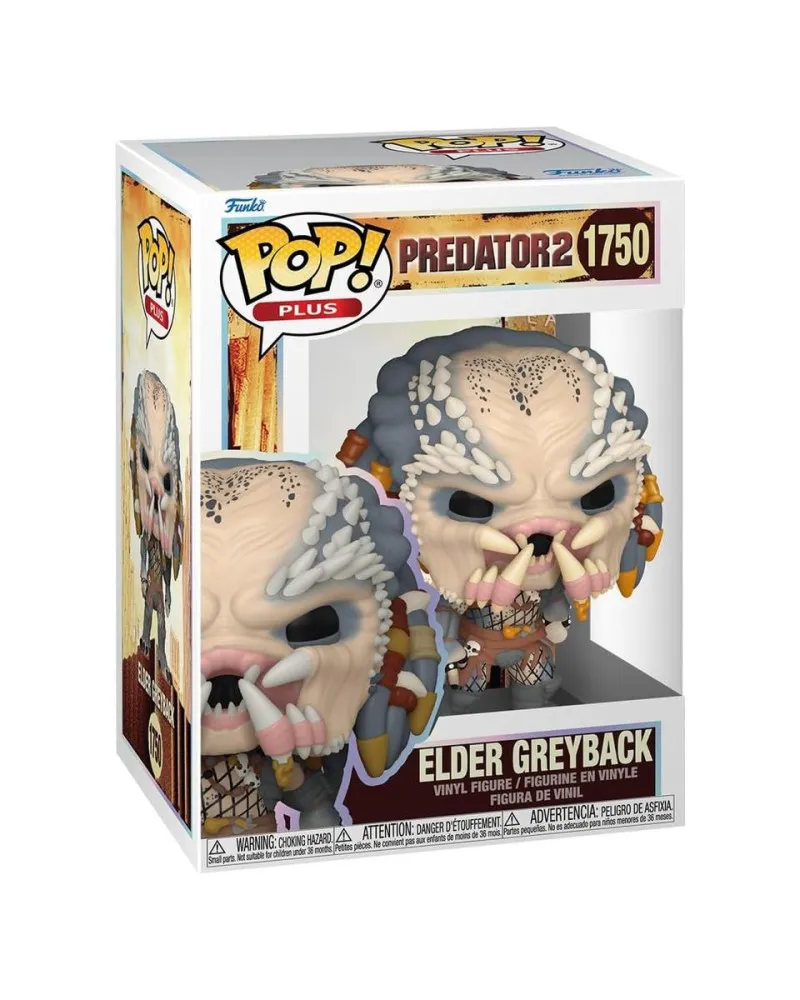 Bobble Figure Plus - Predator 2 POP! - Elder Greyback 