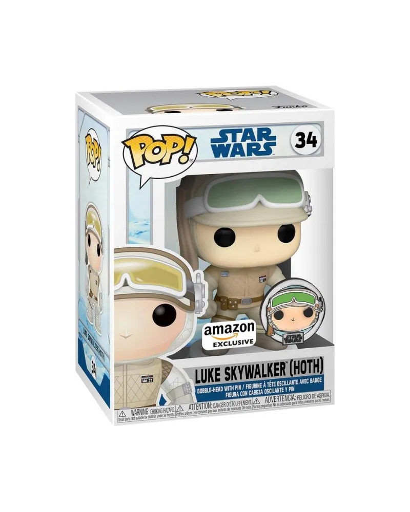 Bobble Figure Star Wars POP! - Luke Skywalker (Hoth) 