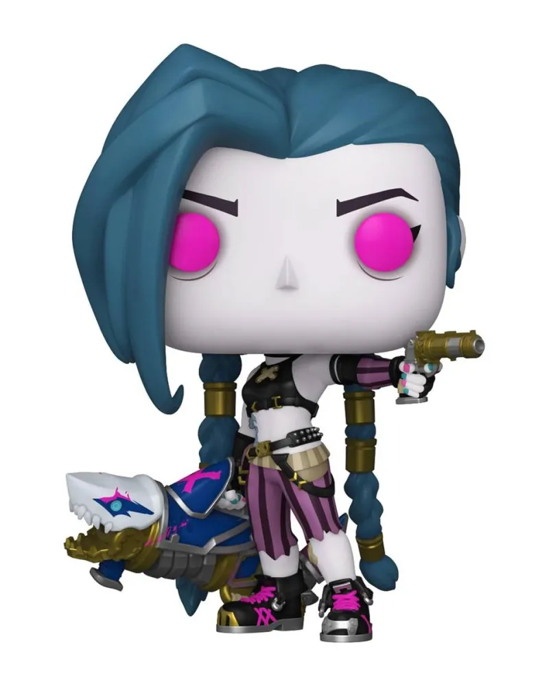 Bobble Figure Television - Arcane League of Legends POP! - Jinx 