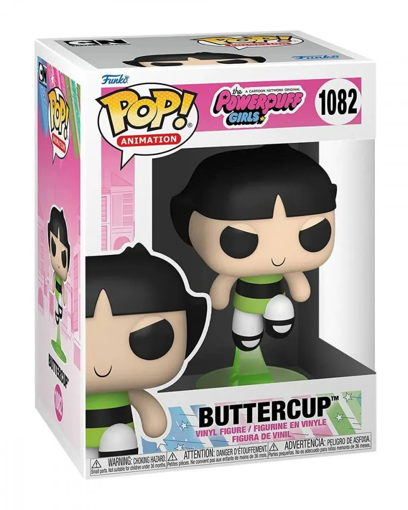 Bobble Figure Animation - The Powerpuff Girls POP! - Buttercup 