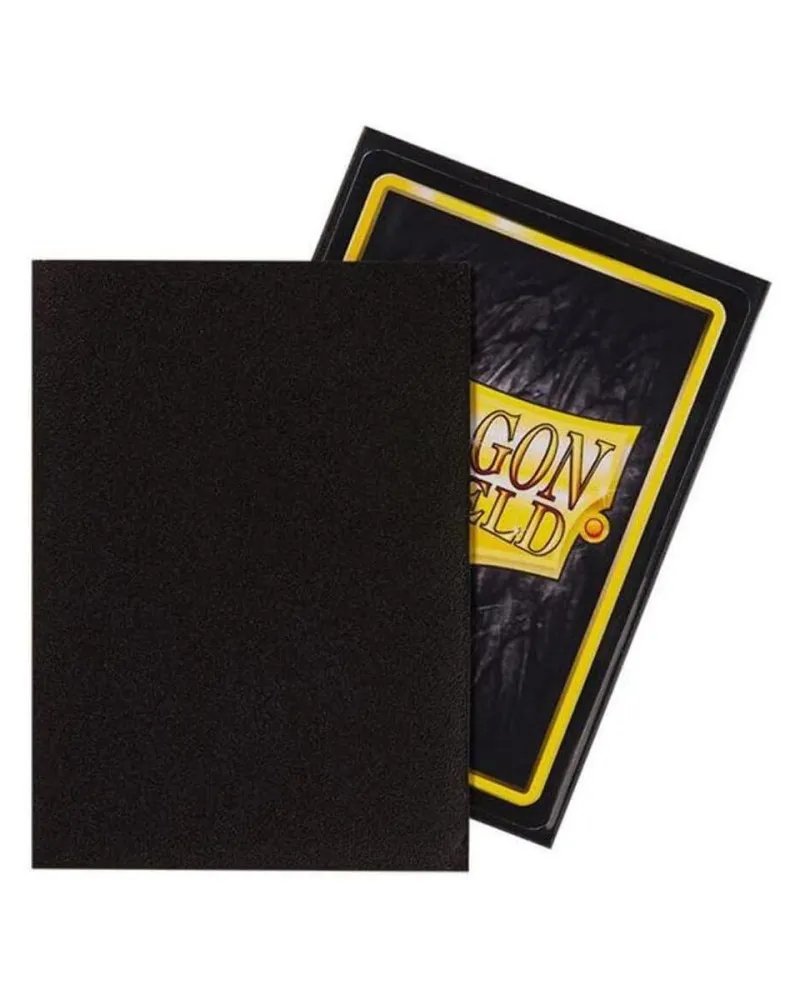 Dragon Shield 100 Standard Sleeves - Black Matte 