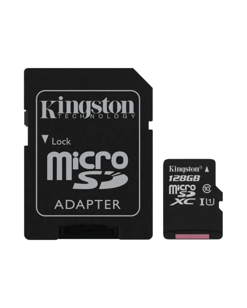 Kingston Memory Card Micro SDXC 128GB 