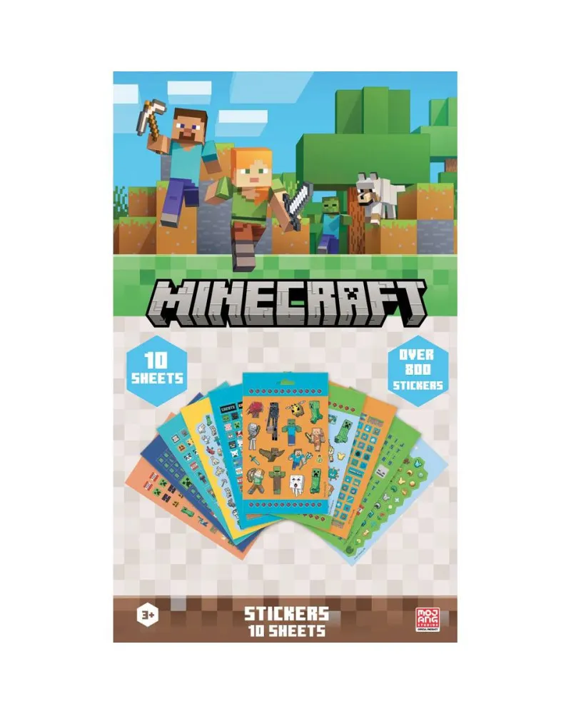 Nalepnice Minecraft Characters - 800 Sticker Set 