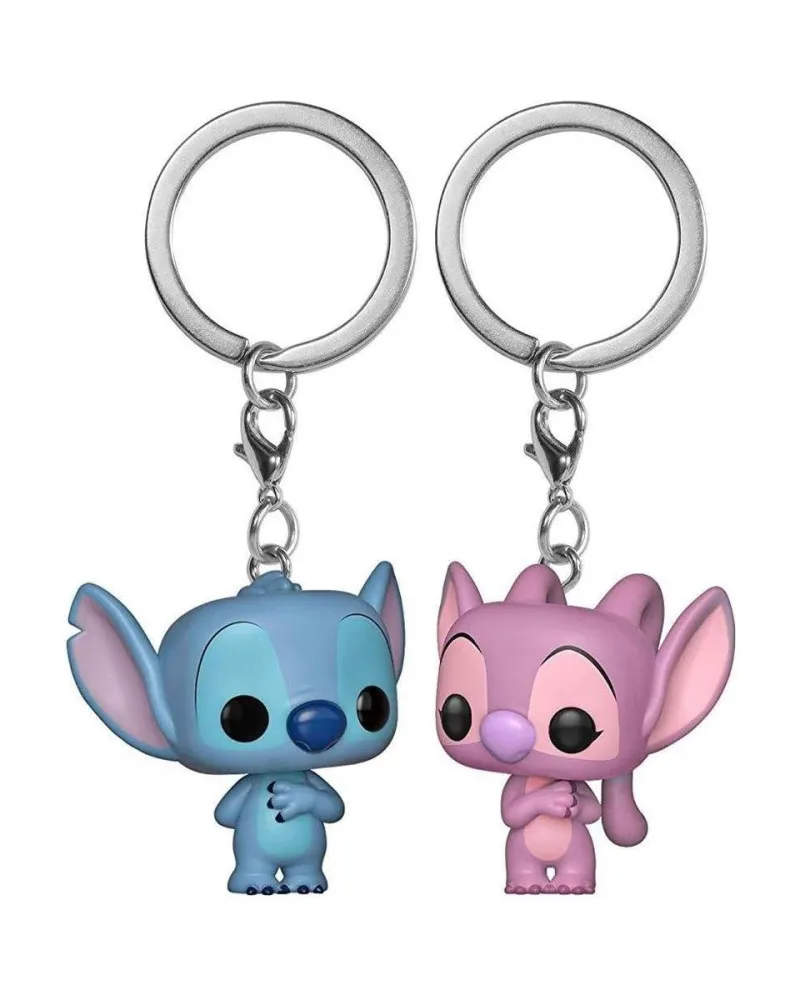 Privezak Pocket POP! - Disney - Lilo & Stitch - Stitch & Angel (2-pack) 