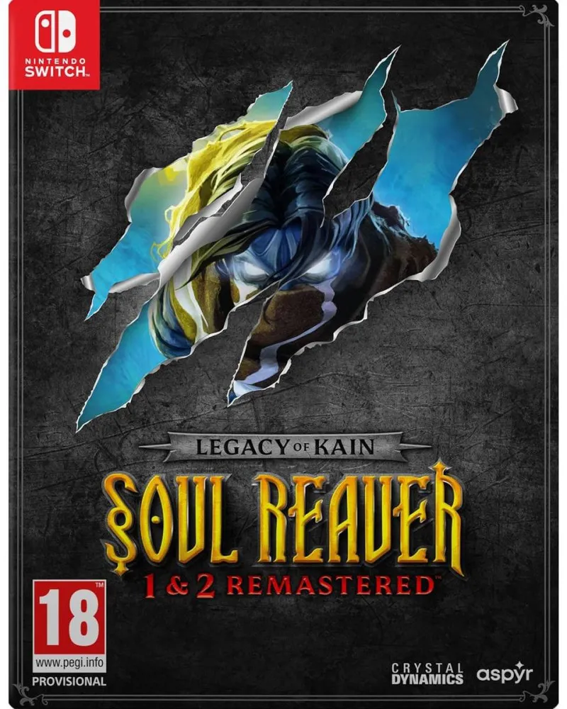 Switch Legacy of Kain - Soul Reaver 1 & 2 Remastered - Deluxe Edition 