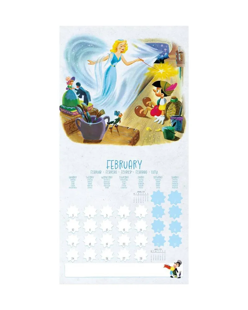 Zidni Kalendar Disney Classics - 2025 Square Calendar 30x30cm 