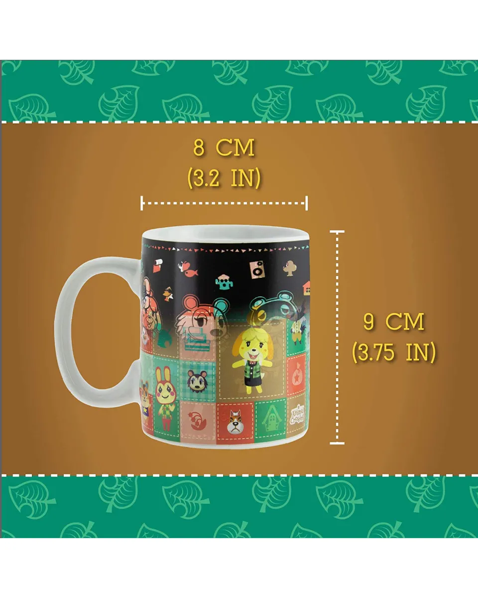 Šolja Paladone Animal Crossing - Heat Change Mug 