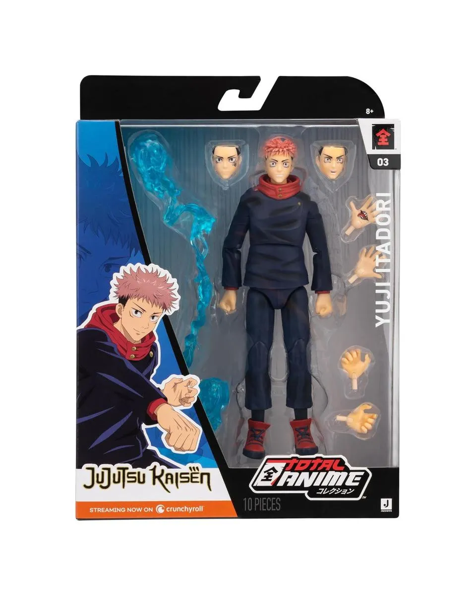 Action Figure Jujutsu Kaisen - Total Anime - Juji Itadori 