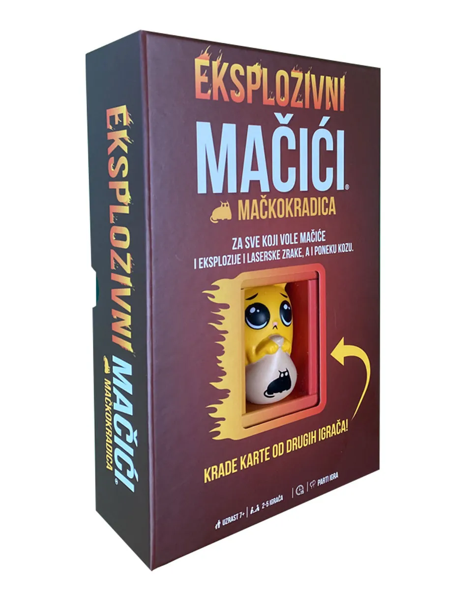 Board Game Eksplozivni Mačići - Mačkokradica 