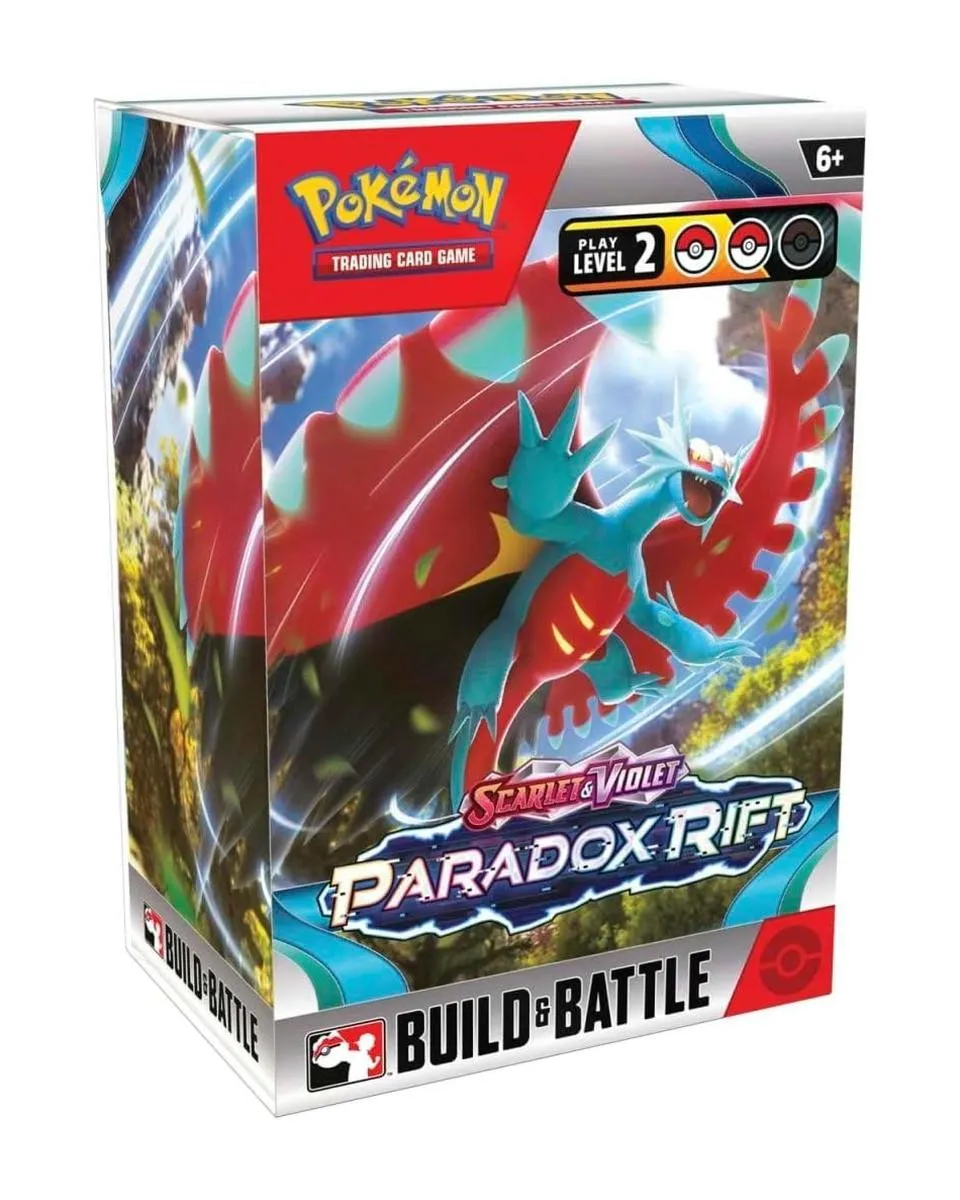 Board Game - Pokemon - TCG Scarlet & Violet - Paradox Rift - Build & Battle Box 