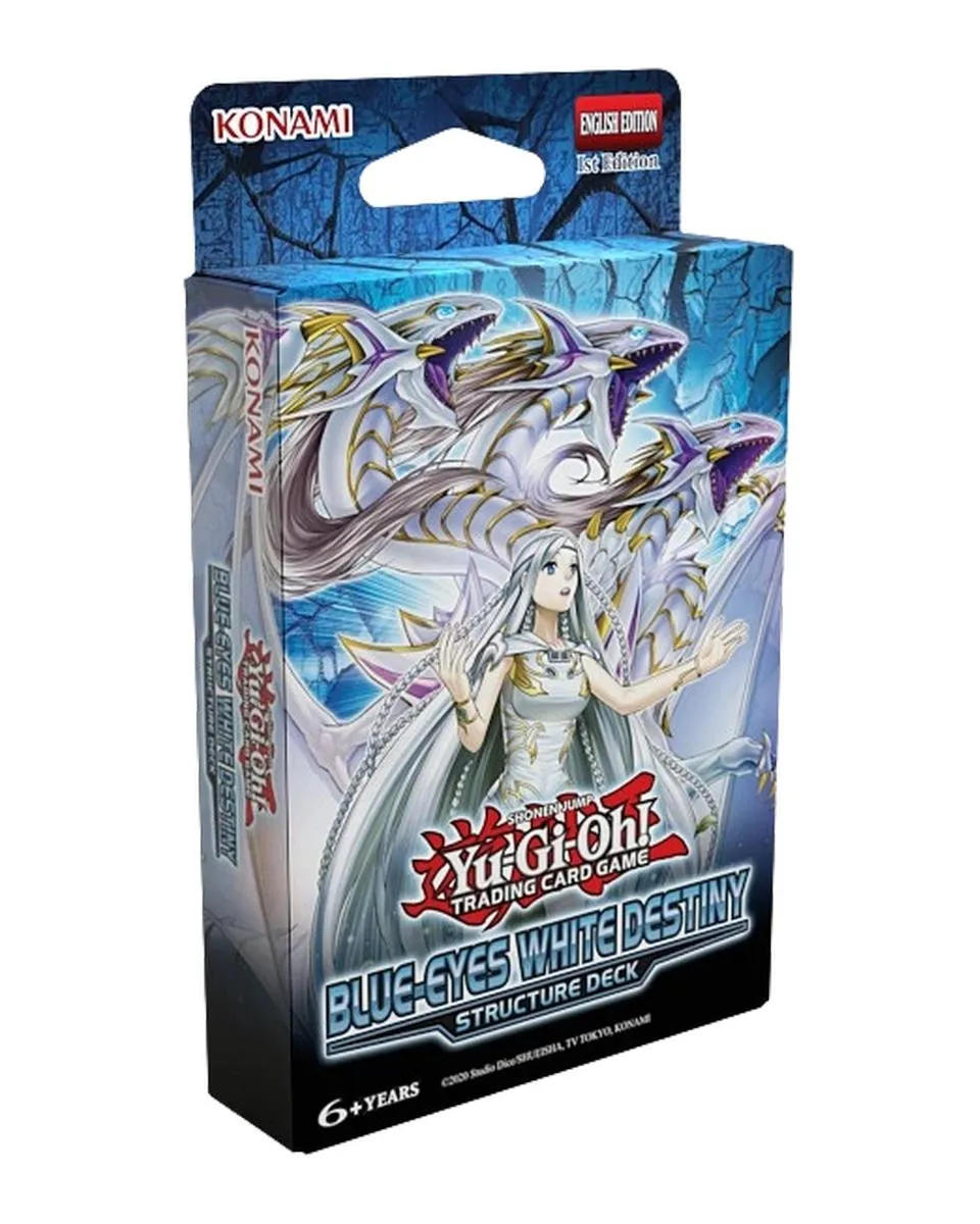 Board Game - Yu-Gi-Oh! TCG Structure Deck - Blue-Eyes White Destiny 