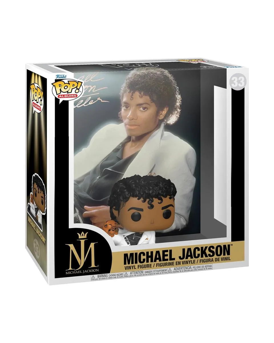 Bobble Figure Albums - Micheal Jackson POP! - Thriller 