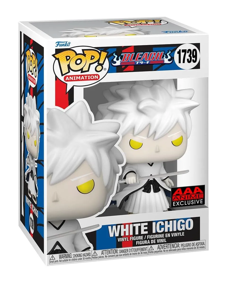 Bobble Figure Anime - Bleach POP! - White Ichigo (Special Edition) 