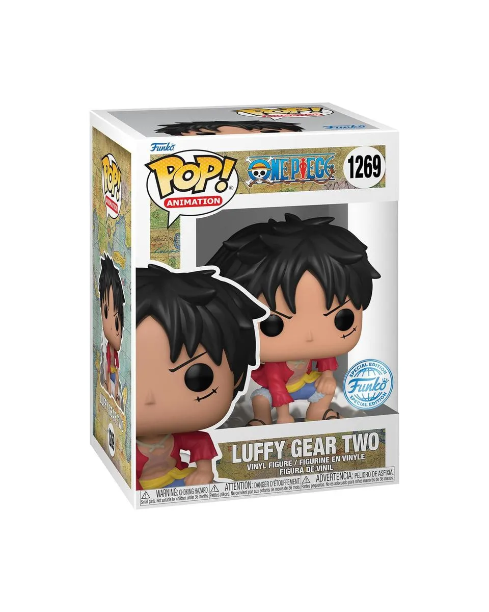 Bobble Figure Anime - One Piece POP! - Luffy Gear Two - Special Edition 