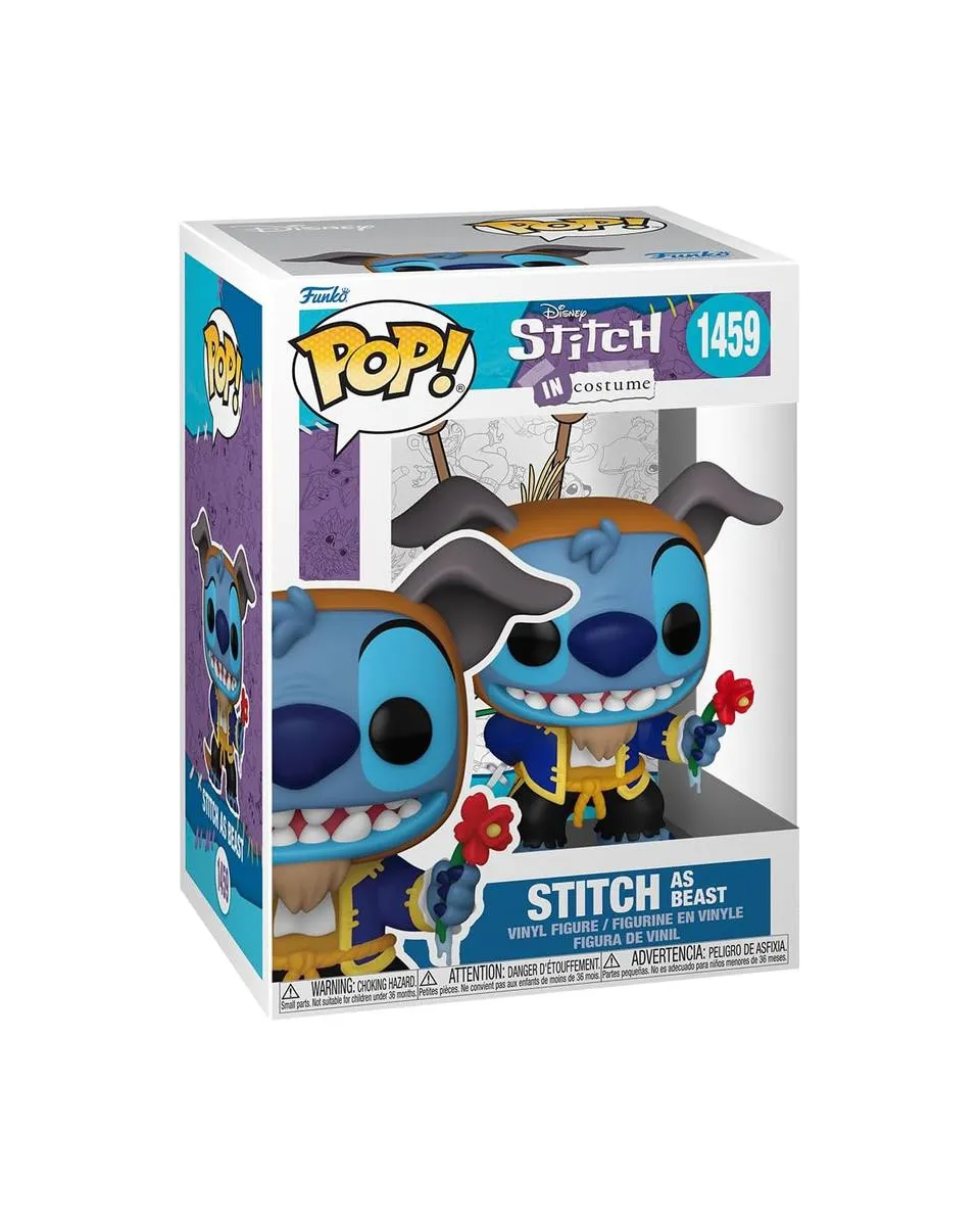 Bobble Figure Disney - Stitch in Costume POP! - Stitch as Beast 