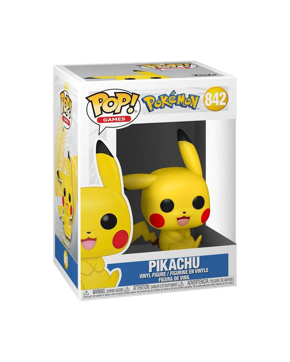 Bobble Figure Games - Pokemon POP! - Pikachu #842 