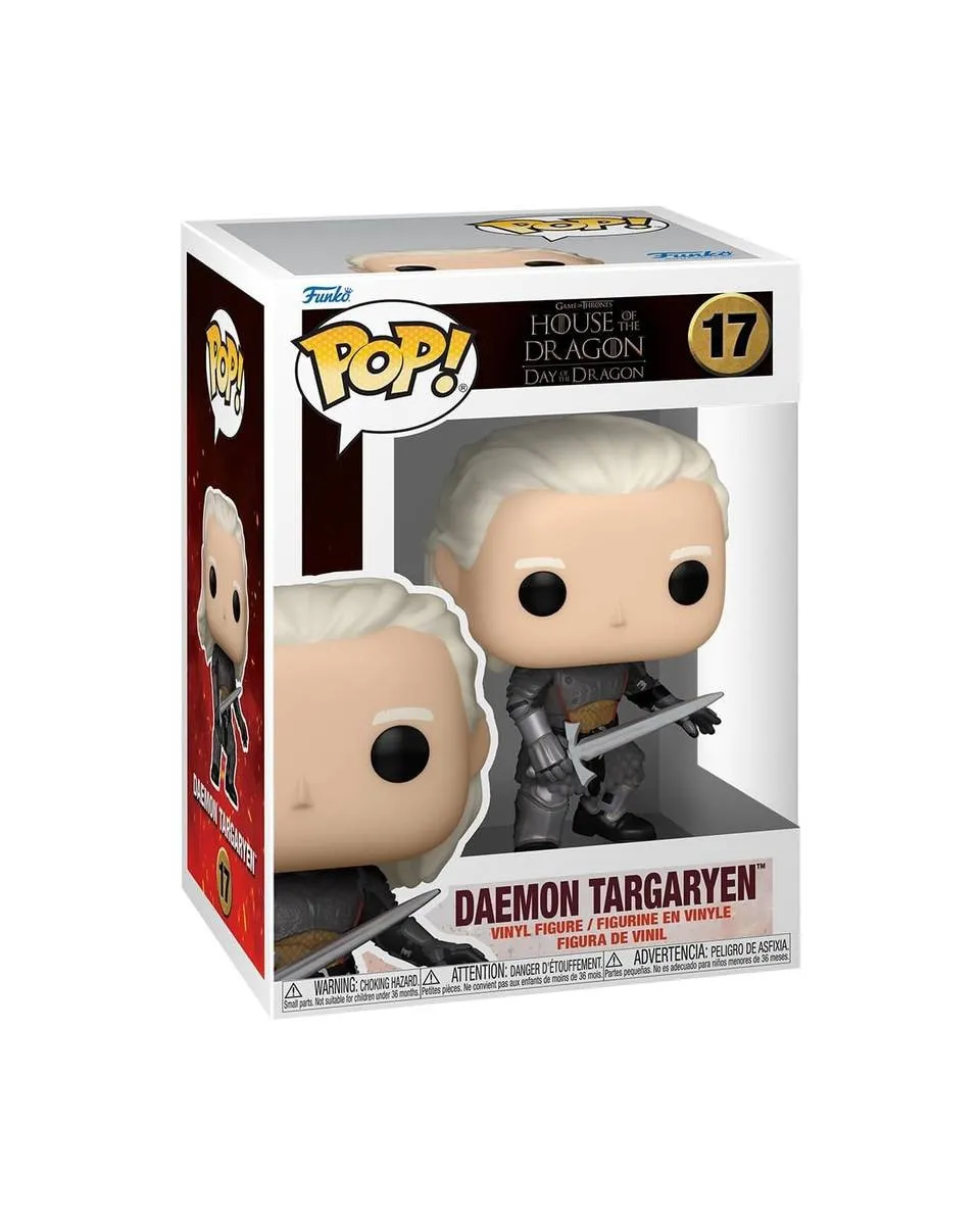 Bobble Figure House of the Dragon POP! - Daemon Targaryen #17 