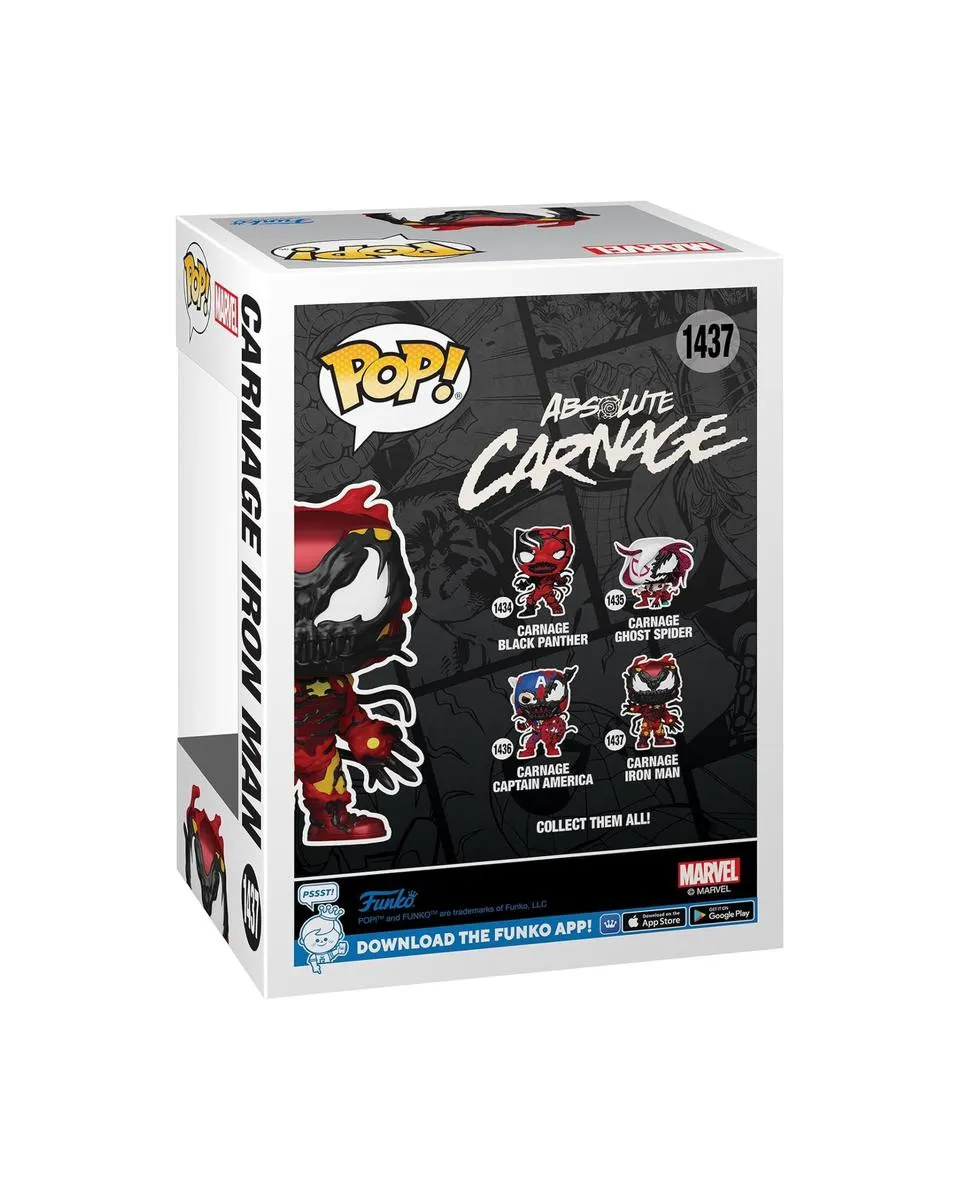 Bobble Figure Marvel POP! - Carnage Iron Man 