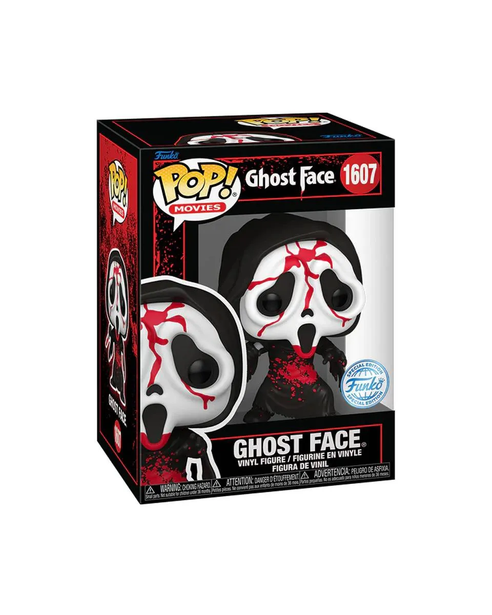 Bobble Figure Movies - Ghost Face POP! - Ghost Face #1607 Special Edition 