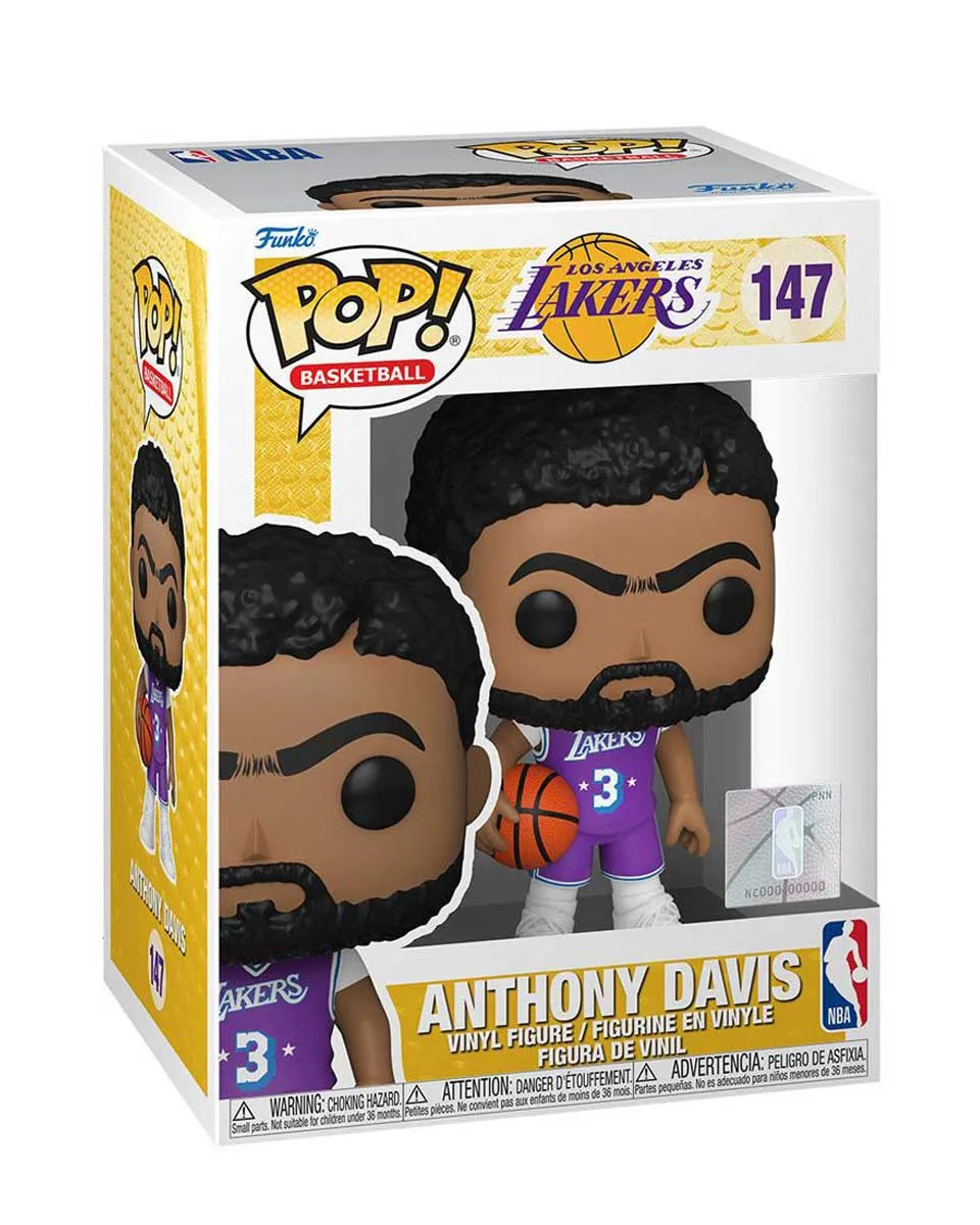 Bobble Figure Basketball - NBA LA Lakers POP! - Anthony Davis 