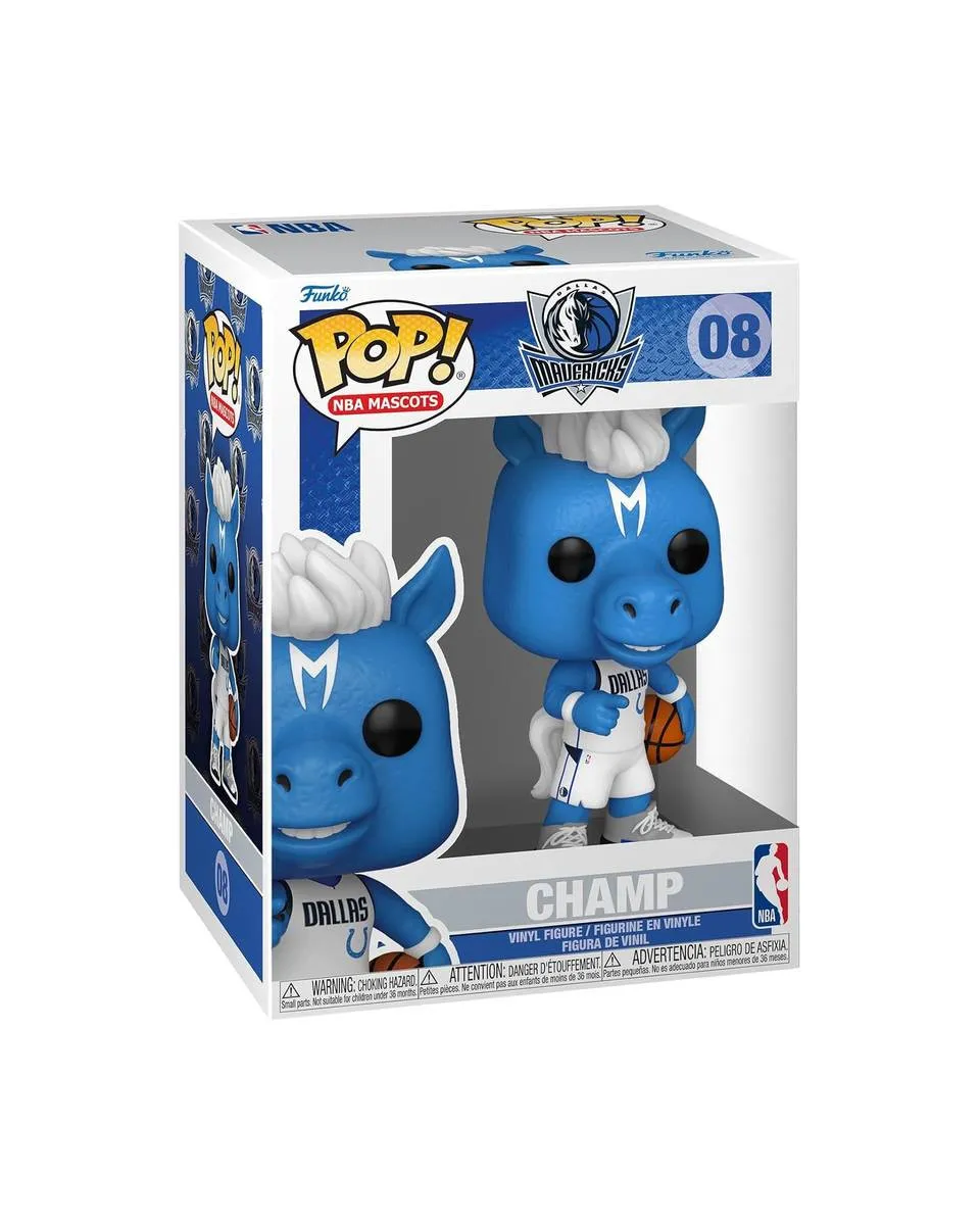 Bobble Figure NBA Mascots - Dallas Mavericks POP! - Champ 