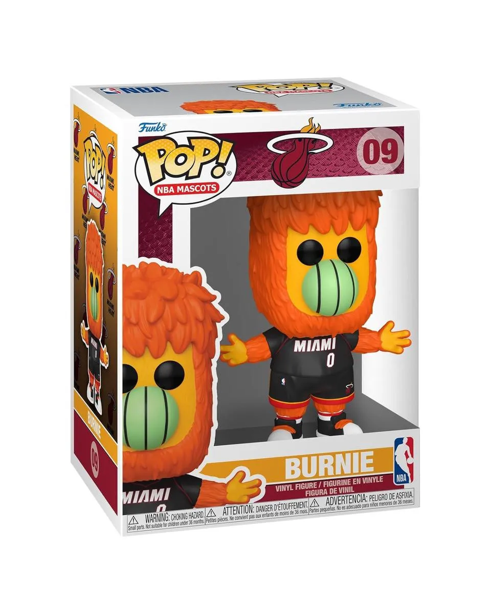 Bobble Figure NBA Mascots - Miami Heat POP! - Burnie 