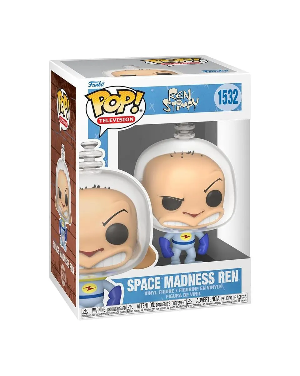 Bobble Figure Nick Rewind POP! - Figure Ren (Space Suit) 