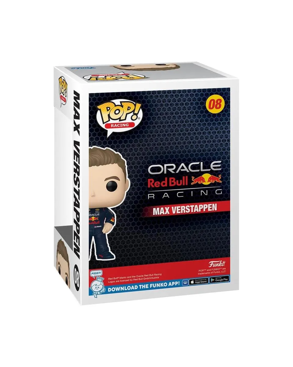 Bobble Figure F1 POP! - Oracle Red Bull Racing - Max Verstappen #08 