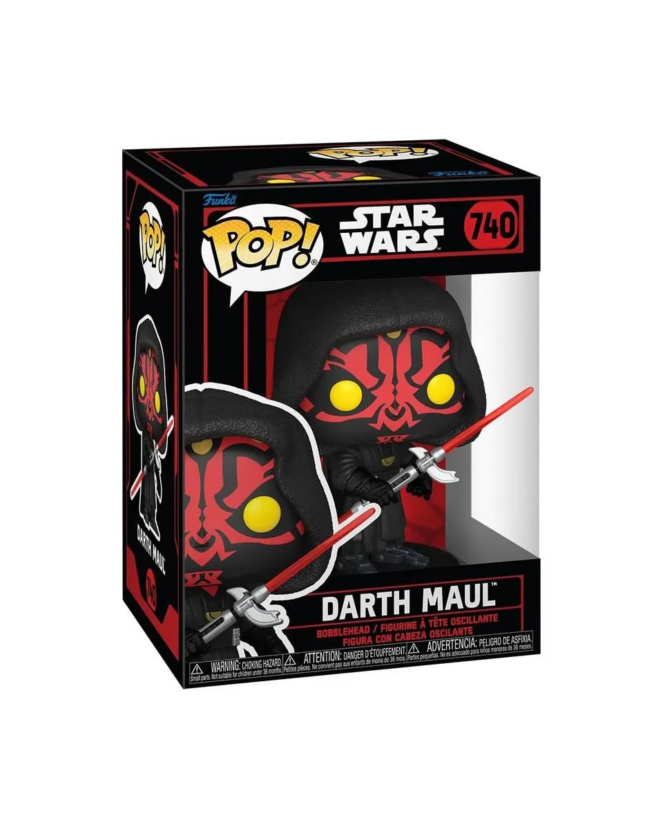 Bobble Figure Star Wars - Dark Side POP! - Darth Maul #740 