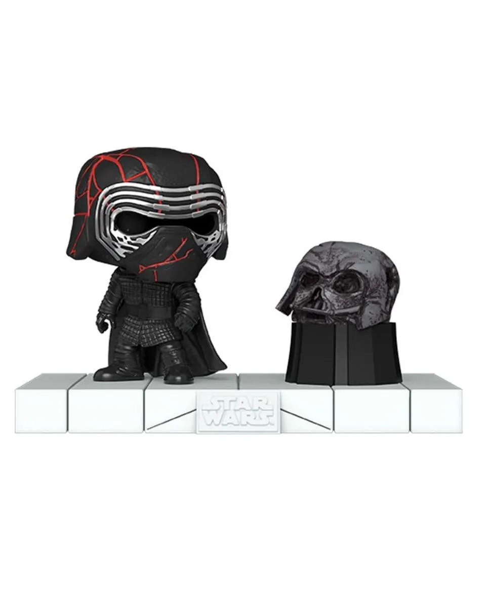 Bobble Figure Star Wars POP! - Kylo Ren With Darth Vader's Helmet 