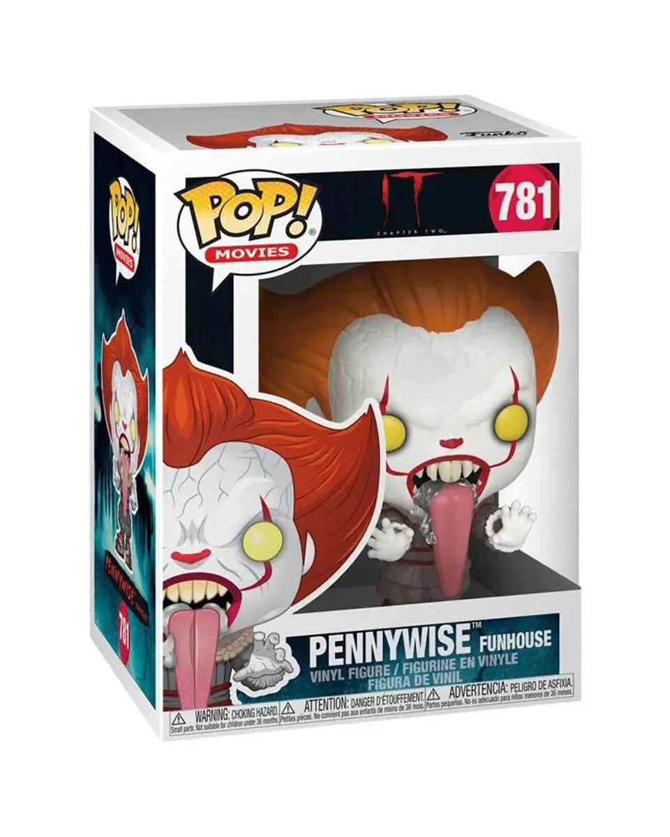 Bobble Figure Movies - IT POP! - Pennywise with Dog Tongue 