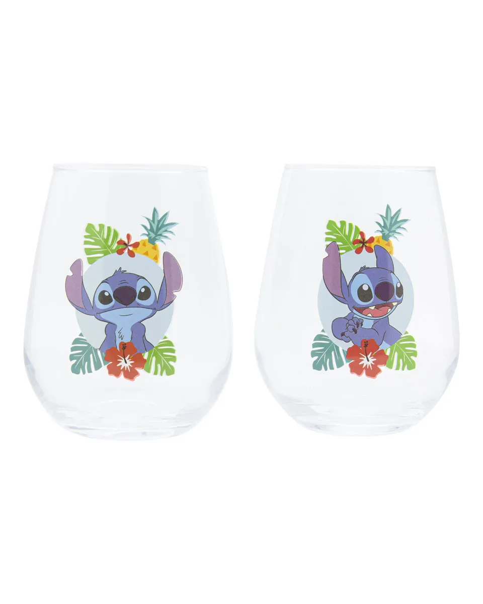 Čaša Paladone Disney Lilo & Stitch - Stitch - Set of 2 Glasses 