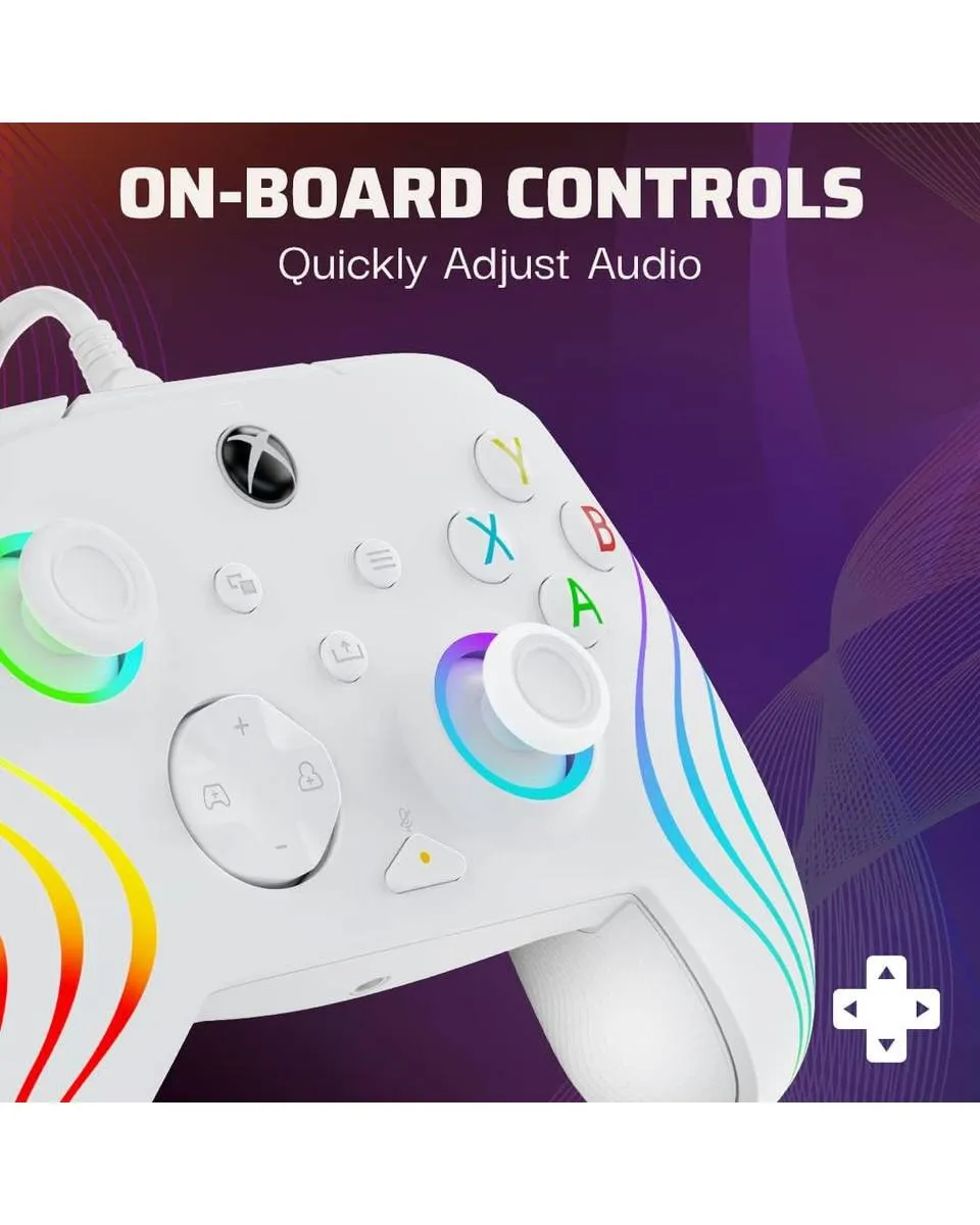 Gamepad PDP Afterglow - Wave White 