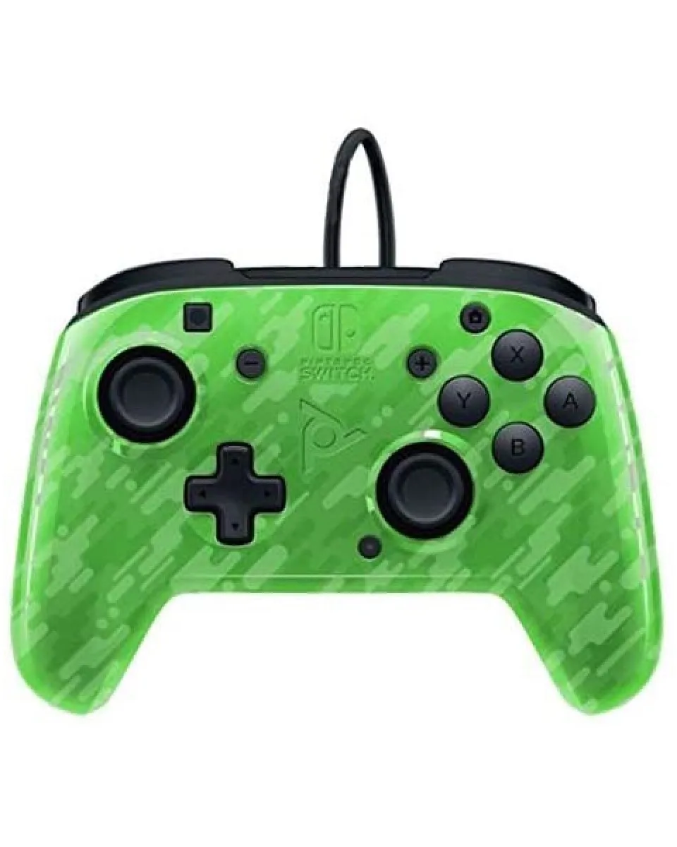 Gamepad PDP Faceoff Deluxe+ Camo Green 