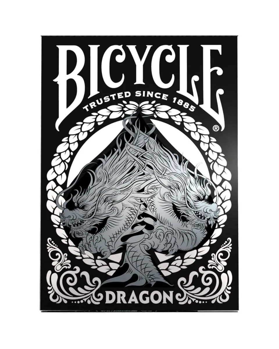 Karte Bicycle Ultimates - Black Dragon - Playing Cards 