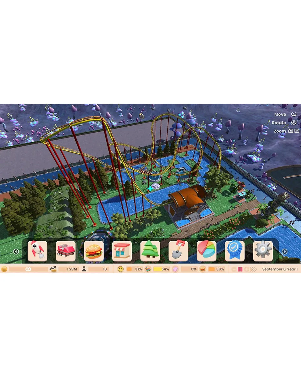 PS4 RollerCoaster Tycoon Adventures Deluxe 