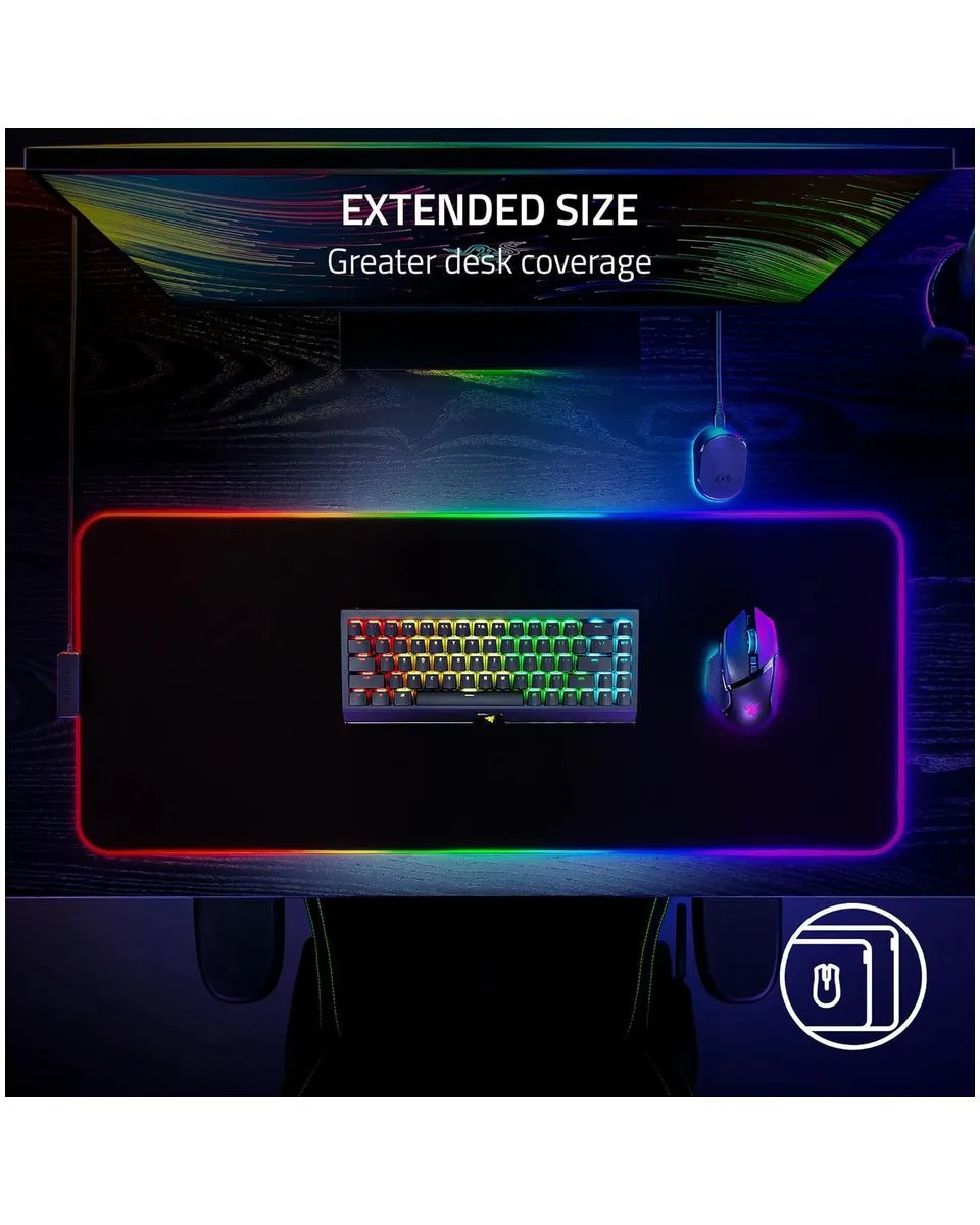 Podloga Razer Strider Chroma L Quartz 