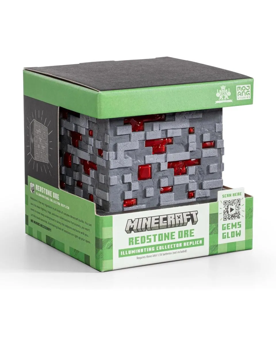 Replica Minecraft - Redstone Ore Cube 