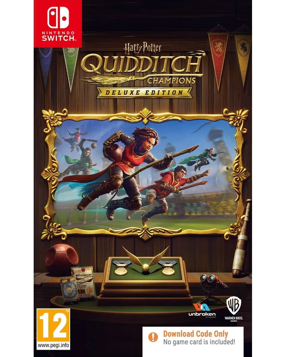 Switch Harry Potter - Quidditch Champions - Deluxe Edition - Code in a Box 