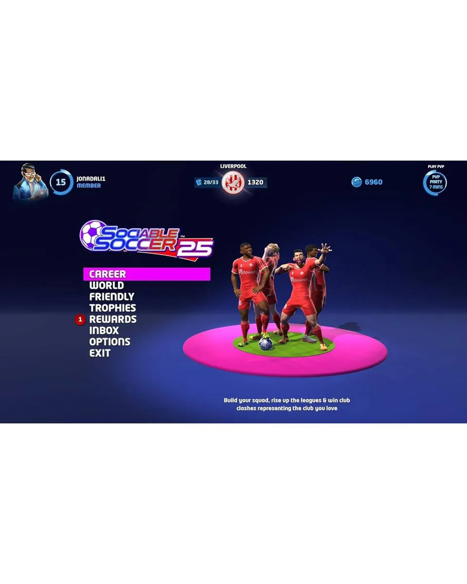 Switch Sociable Soccer 2025 - Code in a Box 