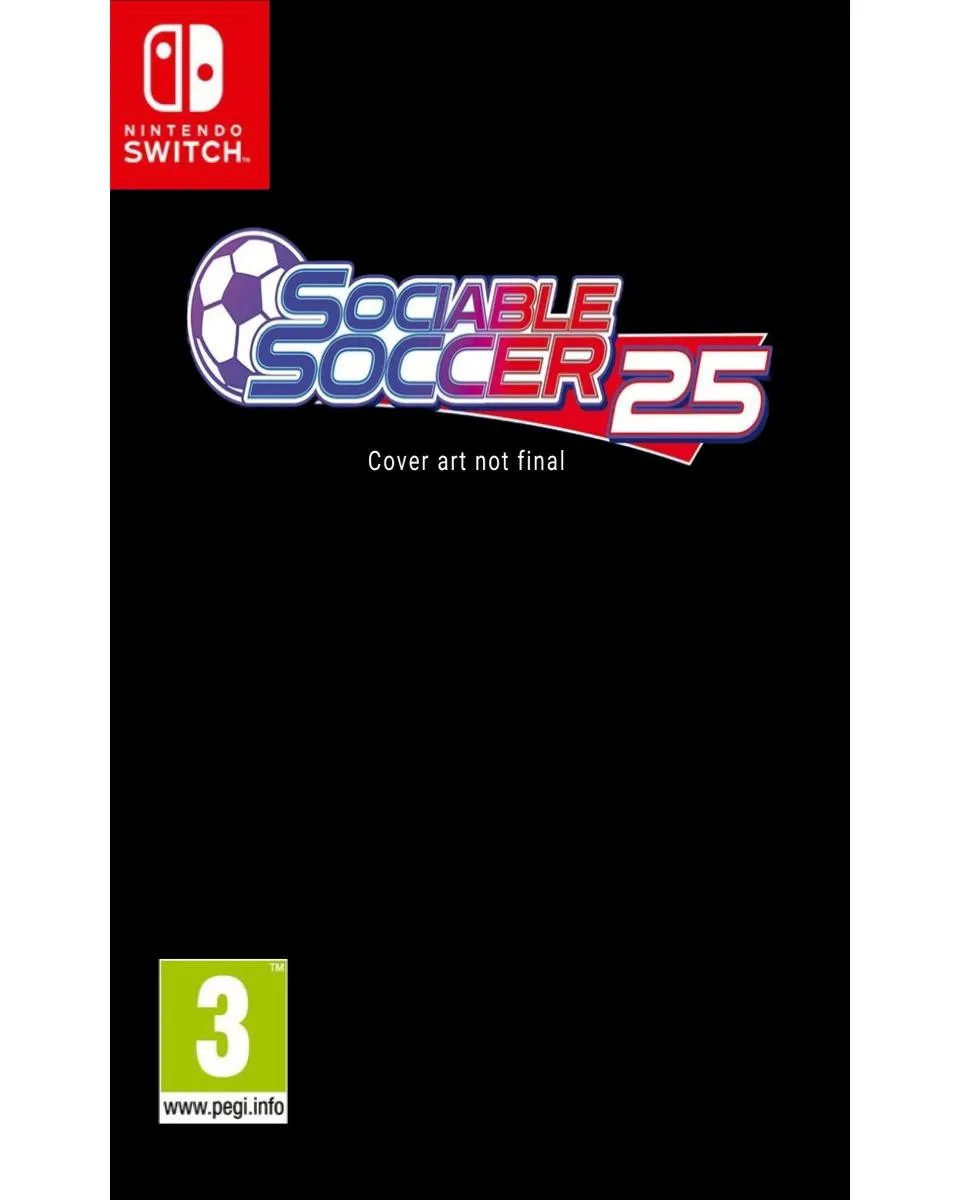 Switch Sociable Soccer 2025 - Code in a Box 