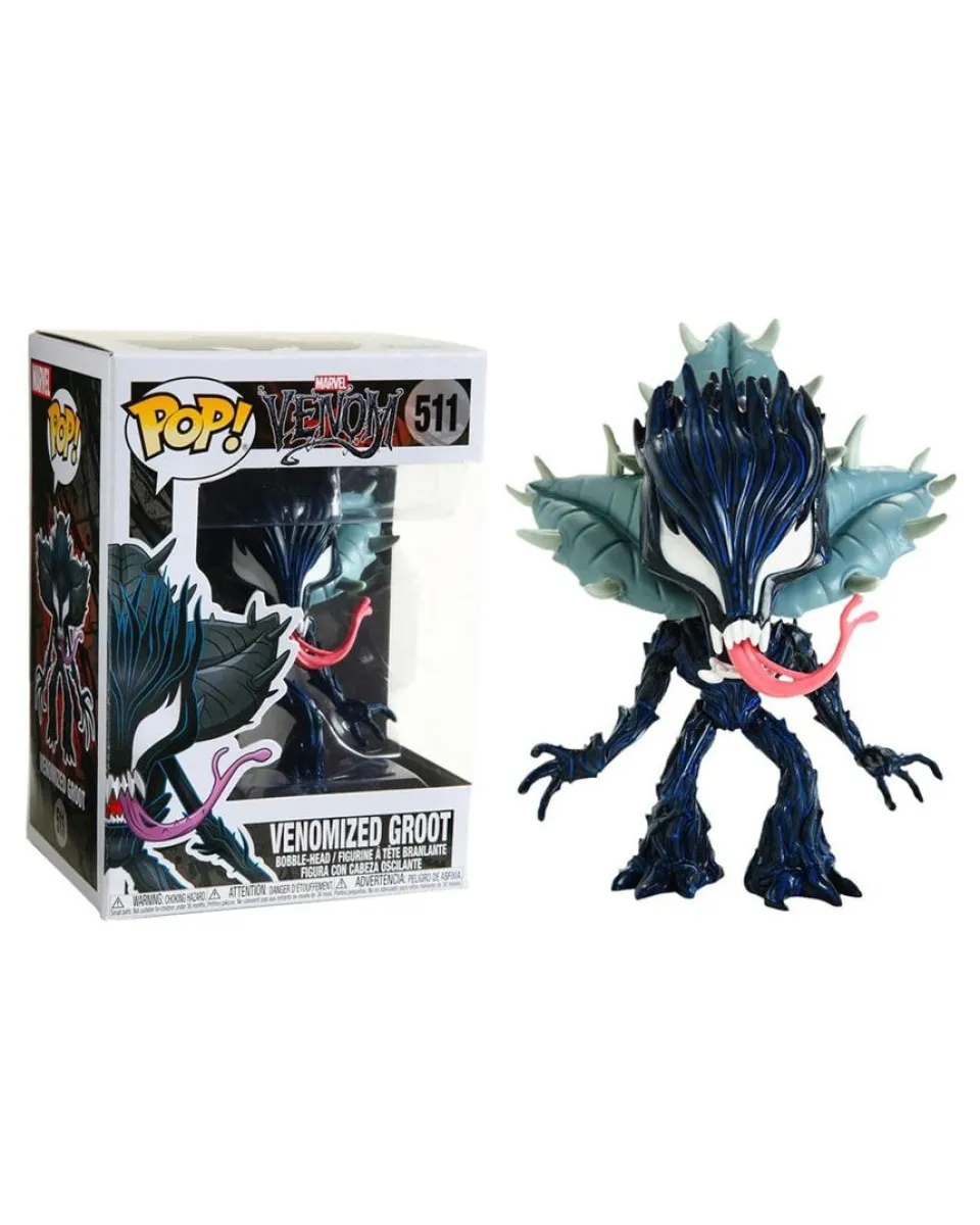 Bobble Figure Marvel Venom POP! - Venomized Groot 