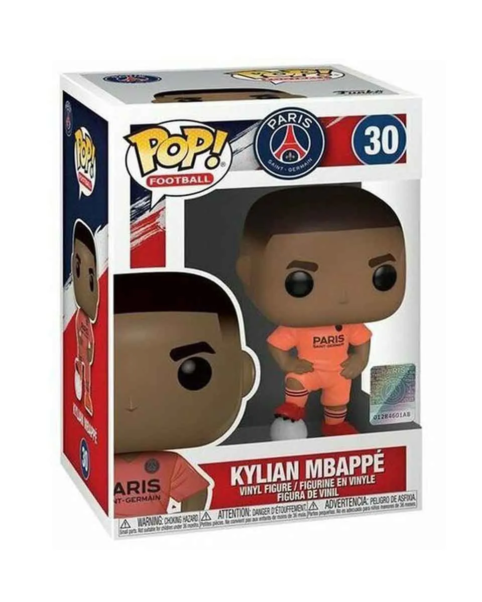 Bobble Figure Football - Paris Saint Germain POP! - Kylian Mbappe #30 