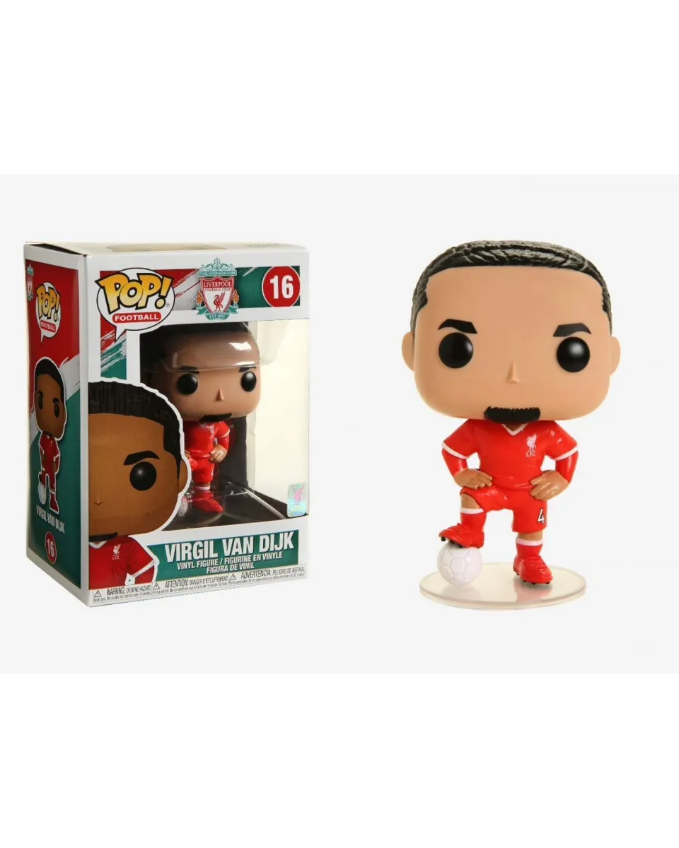 Bobble Figure Football - Liverpool POP! - Virgil Van Dijk 