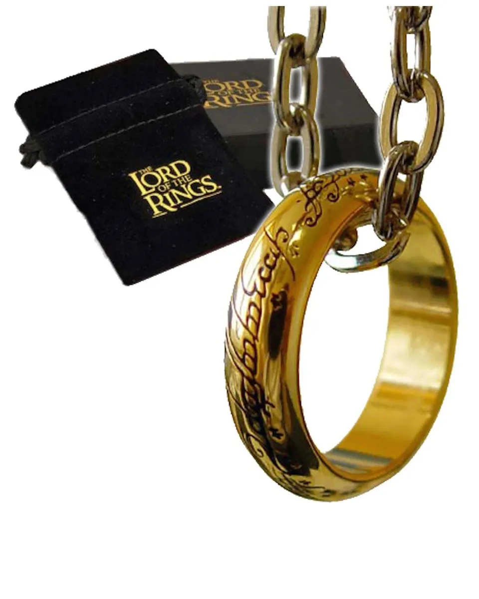 Replica Lord of the Rings - The One Ring (gold plated) 